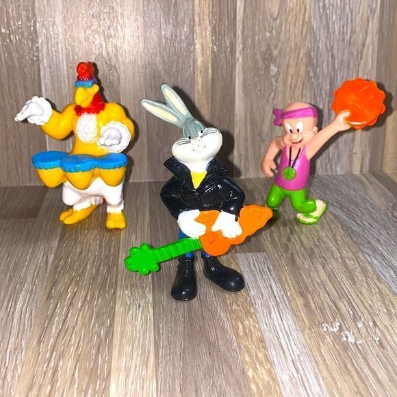 Looney Tunes figurines Bugs Bunny The Roaster Elmer Fudd in the Band - Picture 7 of 7